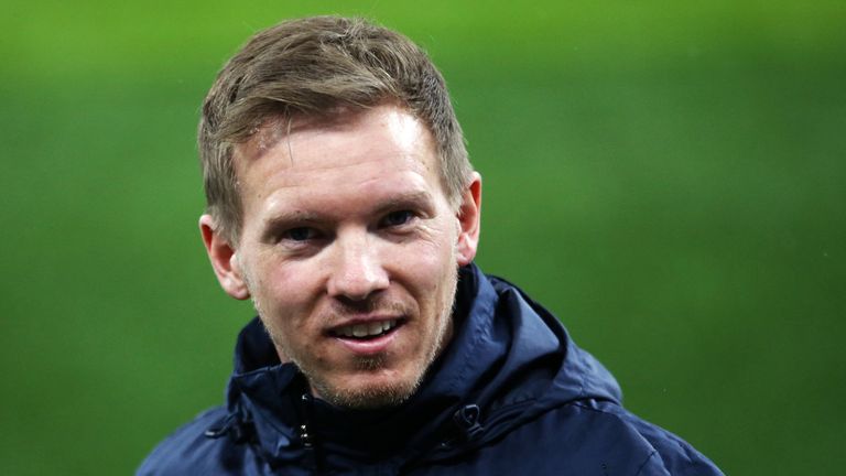 RB Leipzig head coach Julian Nagelsmann