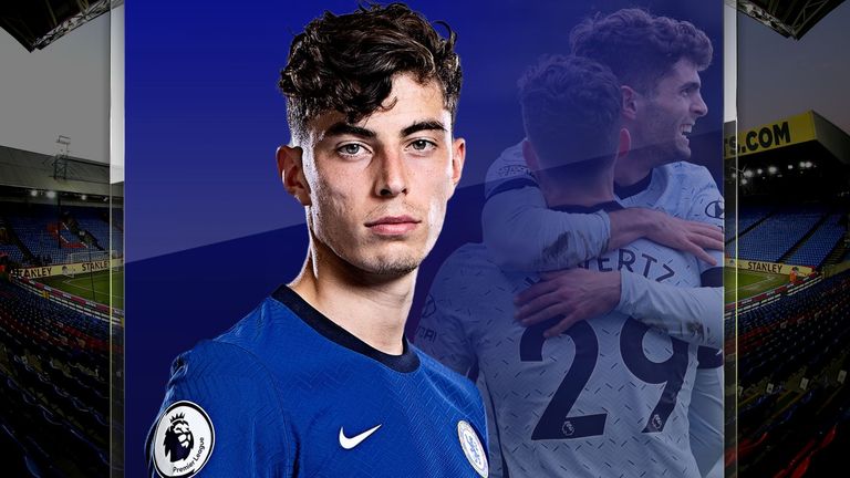 Kai Havertz impressed for Chelsea in their 4-1 win over Crystal Palace