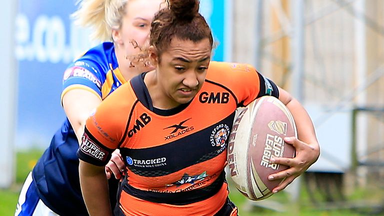 Gentles in action for Castleford 