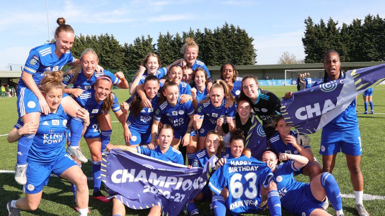 Leicester City Women will be playing in the top-flight for the first time next season