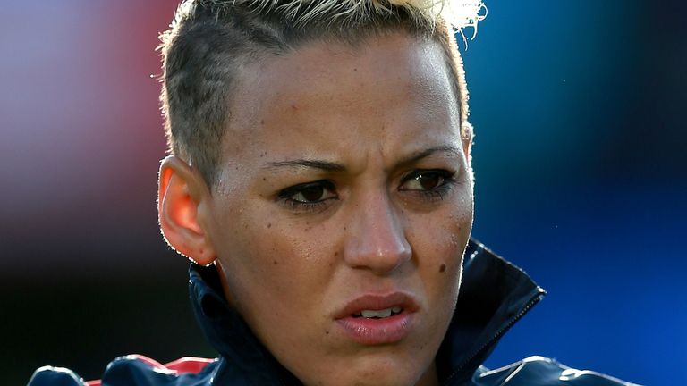 England's Lianne Sanderson during the FIFA 2015 Women's World Cup. 