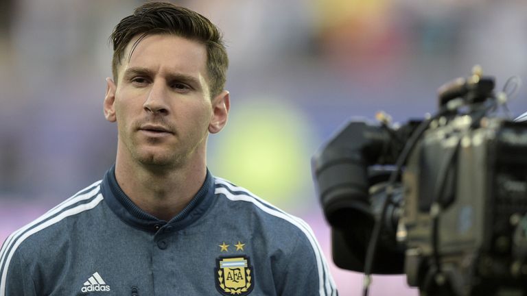 Argentina's Lionel Messi in the spotlight in 2015