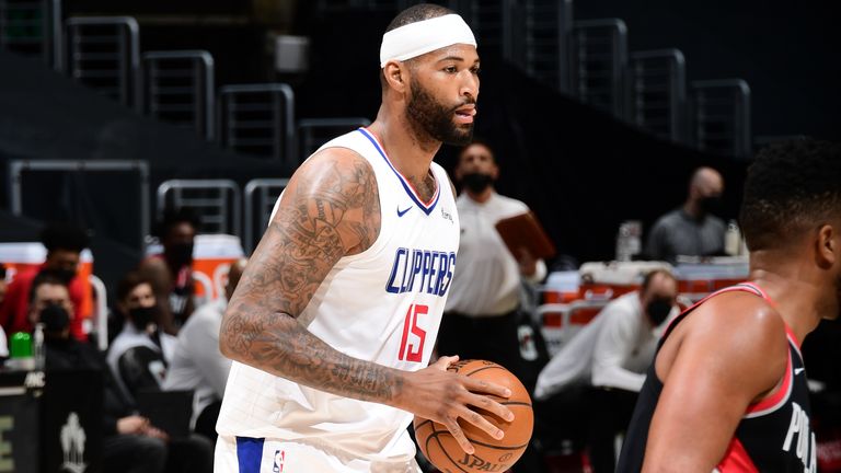 DeMarcus Cousins had 7 points, 4 rebounds and 2 assists in just under eight minutes of action during his Los Angeles Clippers debut against the Portland Trail Blazers