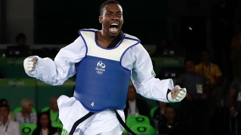 AP: Lutalo Muhammad at Rio Olympics in 2016