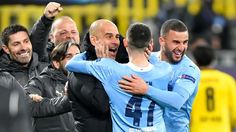 AP - Manchester City celebrate