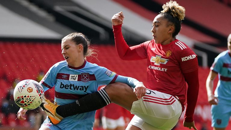 Old Trafford hosted its first WSL match last month, with Manchester United beating West Ham 2-0