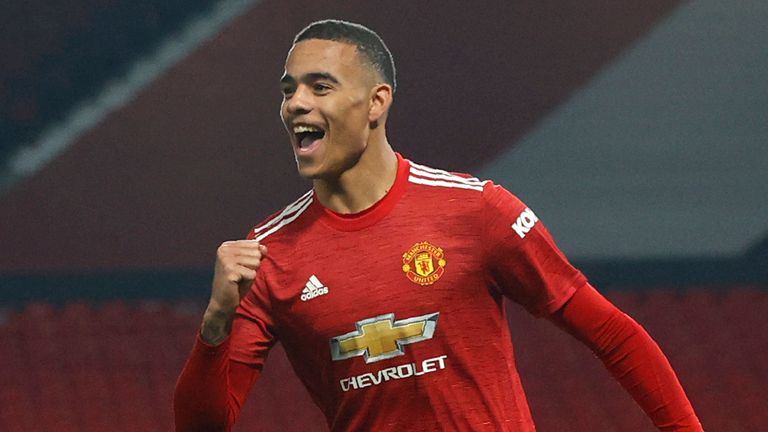 Mason Greenwood completed a hard-fought comeback win against Brighton