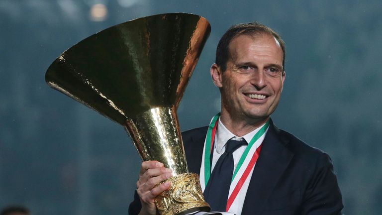 Massimiliano Allegri a remporté cinq titres successifs de Serie A avec la Juventus avant de partir à l'été 2019