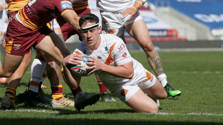 Matt Whitley scored Catalans' first try