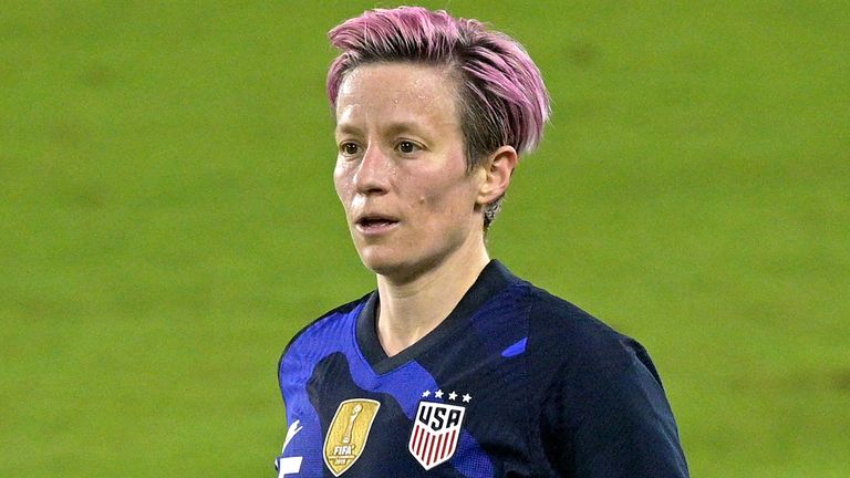 AP - Megan Rapinoe in action for USA