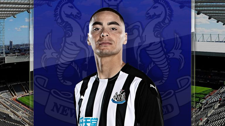 Newcastle forward Miguel Almiron was speaking exclusively to Sky Sports