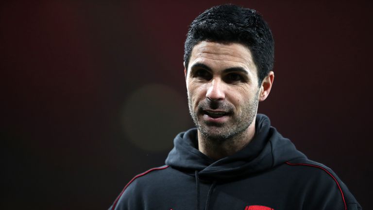 Le patron d'Arsenal Mikel Arteta