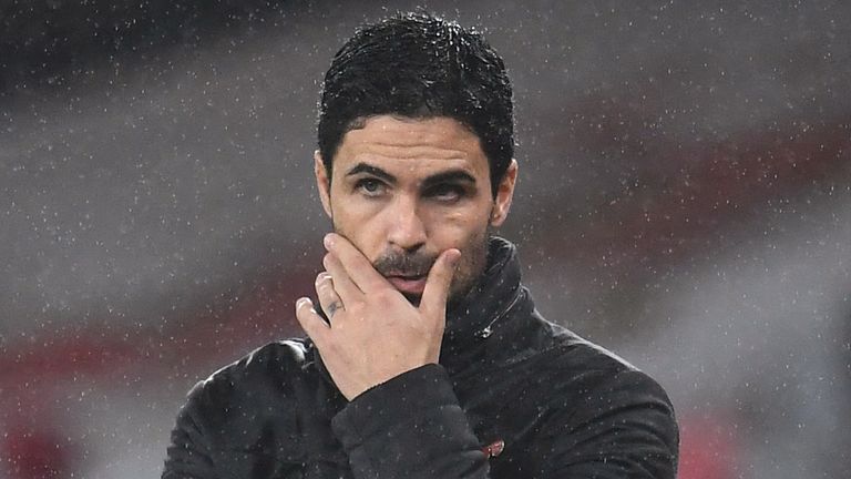 Mikel Arteta (PA)