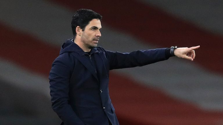 This was Mikel Arteta's 50th Premier League fixture in charge of Arsenal