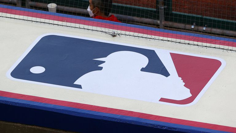 Major League Baseball logo (AP)