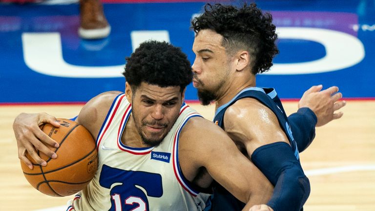 Highlights of the Philadelphia 76ers against the Memphis Grizzlies in Week 15 of the NBA.