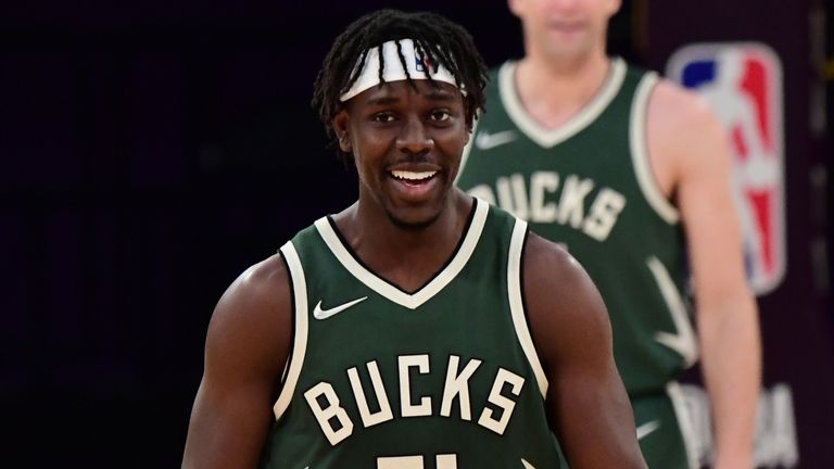 Milwaukee Bucks' Jrue Holiday agrees to four-year extension worth up to $160m | NBA News | Sky Sports