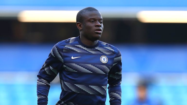 N'Golo Kante has been dealing with a hamstring issue since returning from the international break