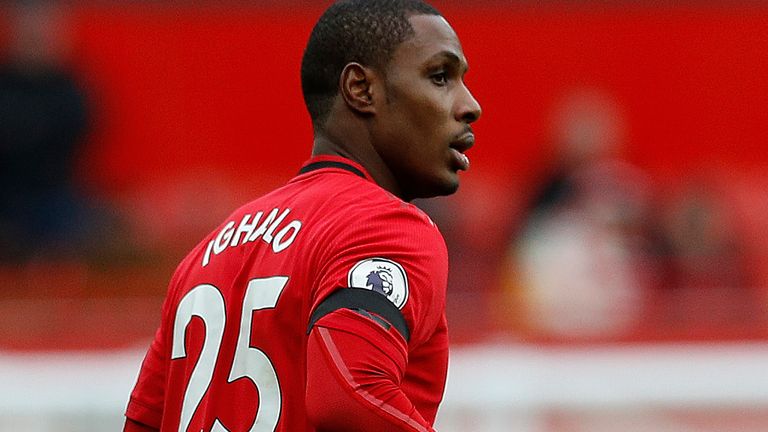 Odion Ighalo réfléchit à son année à Manchester United avec Sky Sports News & # 39;  Dharmesh Sheth