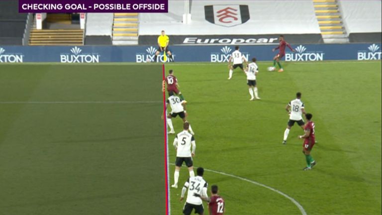 Wolves had their opener disallowed for a marginal offside call