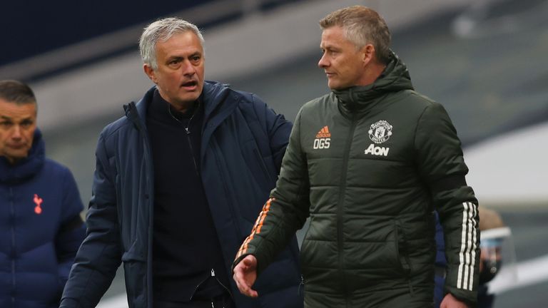 Jose Mourinho Ole Gunnar Solskjaer