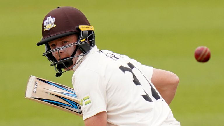Ollie Pope will hope to continue his good form for Surrey in his last match before joining up with England