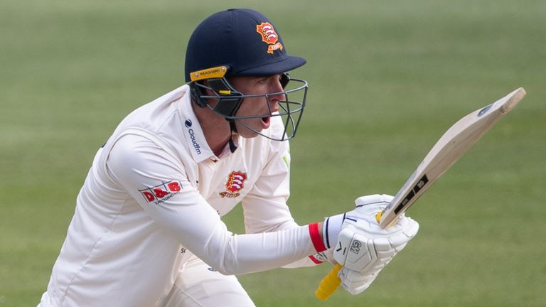 Dan Lawrence was one of three Essex batsmen to make half-centuries in the second innings at Chelmsford