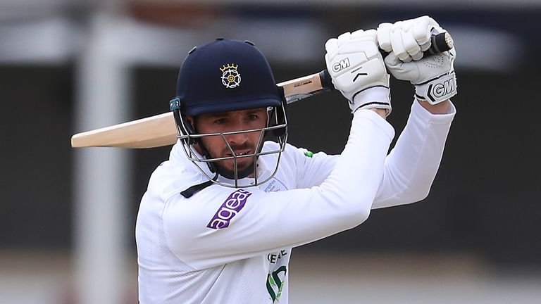 Hampshire captain James Vince struck a half-century against Gloucestershire