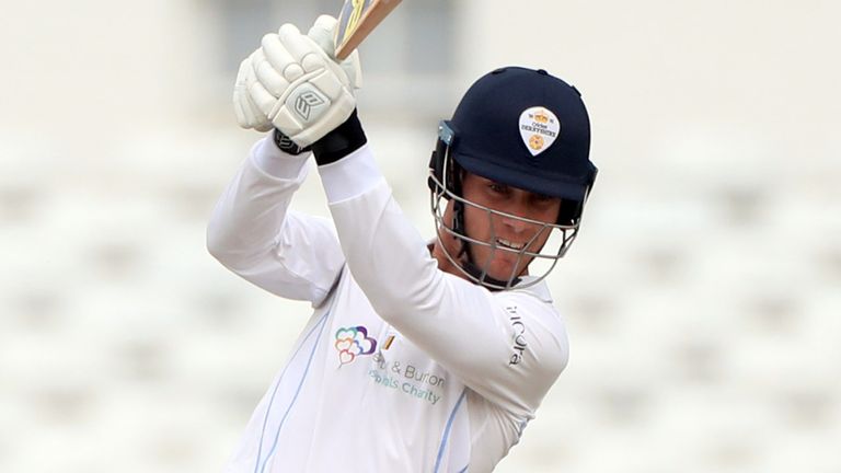 Luis Reece forms part of a relatively settled Derbyshire batting line-up and also plays his part with the ball