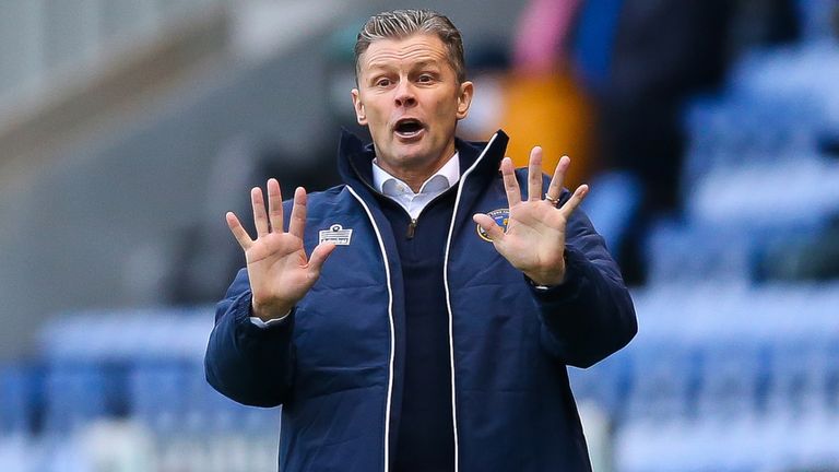 PA - Shrewsbury Town manager Steve Cotterill
