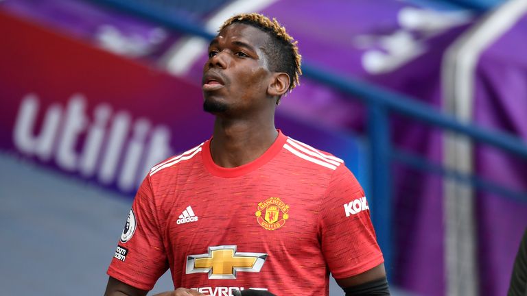 Paul Pogba recibió un breve cameo durante el punto muerto