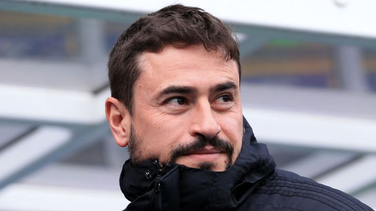 Birmingham City head coach Pep Clotet pictured in March 2020