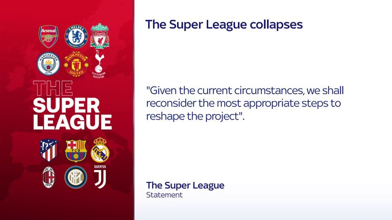 European Super League statement