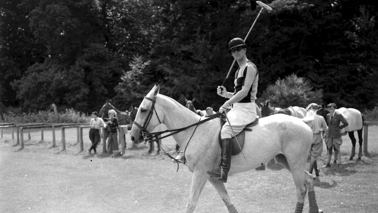 The Duke of Edinburgh was an enthusiastic and talented polo player
