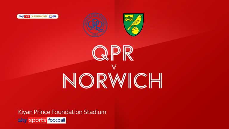 Badge QPR contre Norwich