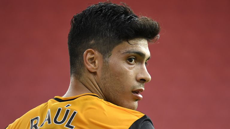 Raul Jimenez last played for Wolves when he was injured in their game against Arsenal last November