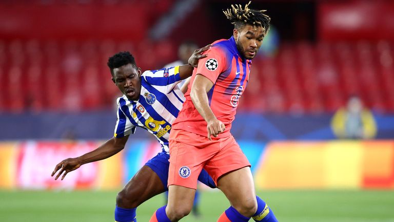 Reece James holds off Zaidu Sanusi