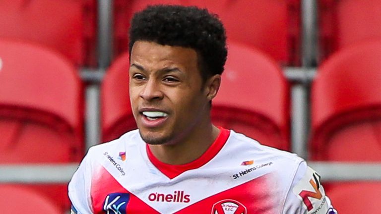 Regan Grace scored two tries for St Helens