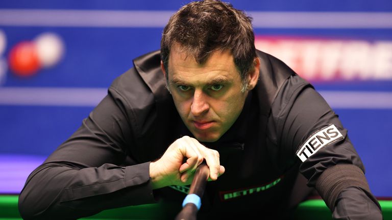 Ronnie O'Sullivan eased to a comfortable 10-4 win over Mark Joyce in the first round