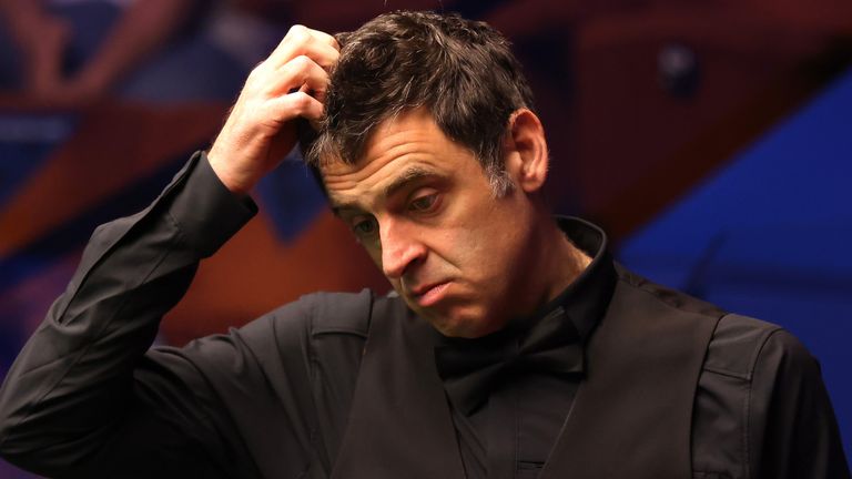 Ronnie O'Sullivan could face a sanction after appearing to make a lewd gesture at the World Snooker Championship