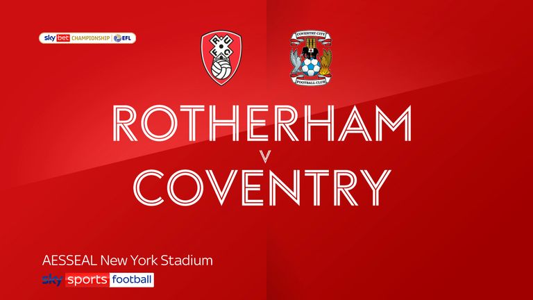 Rotherham v Coventry badge