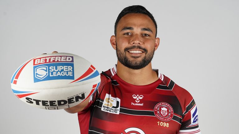 Picture by Stewart Frodsham/ Wigan Warriors via SWpix.com - 02/04/2021 - Rugby League - Betfred Super League - Wigan Warriors 2021 - Robin Park Arena, Wigan, England - head shots media day
Bevan French