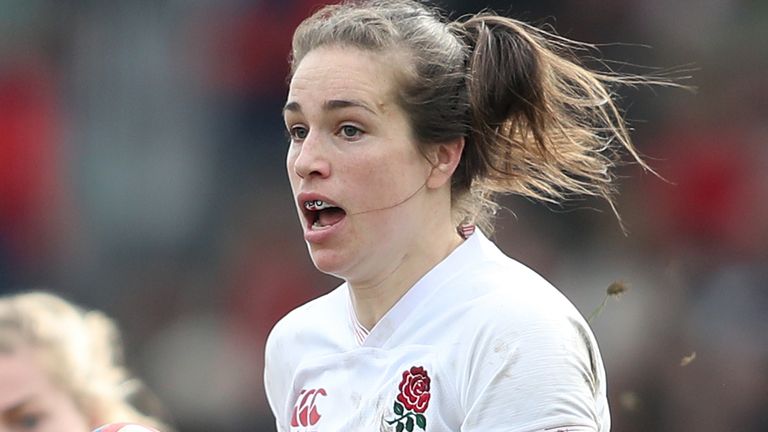 England's Emily Scarratt will skipper the Red Roses against Scotland in what will be her 93rd international cap