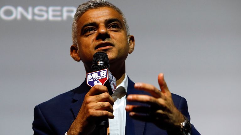 Sadiq Khan (Associated Press)