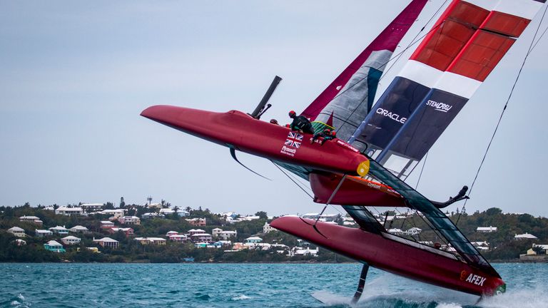 Sailgp Sir Ben Ainslie And Great Britain Win First Final In Bermuda Sailing News Sky Sports