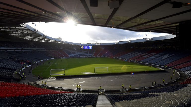 Hampden Park has been permitted to welcome around 12,000 supporters per game for the European Championships