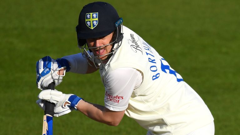 Getty - Scott Borthwick of Durham bats during day one of a pre-season warm up match between Warwickshire and Durham at Edgbaston on March 24, 2021 in Birmingham, England. (Photo by Gareth Copley/Getty Images)