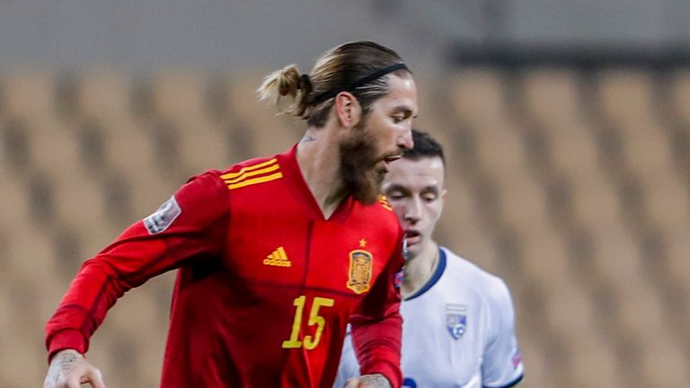 Sergio Ramos sustained the injury after coming on as a late substitute against Kosovo on Wednesday