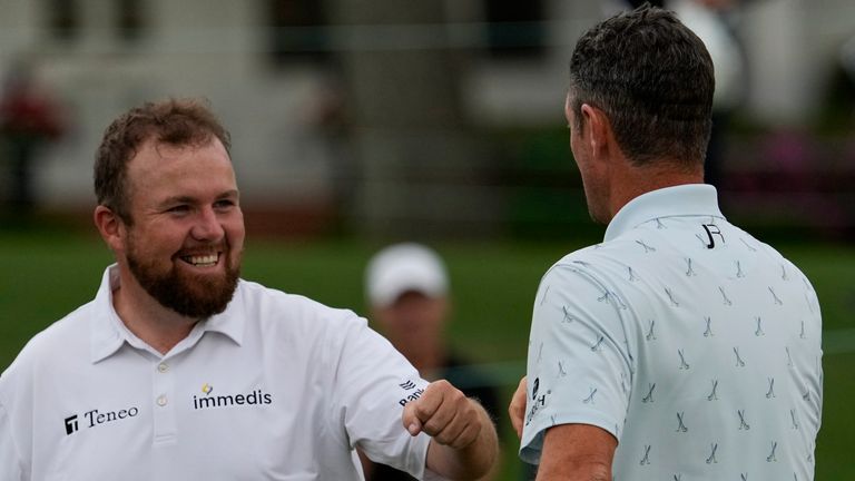 Shane Lowry and Justin Rose