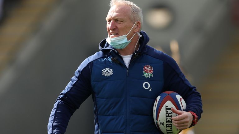 England head coach Simon Middleton before the Women's Guinness Six Nations match at Castle Park, Doncaster. Picture date: Saturday April 3, 2021.